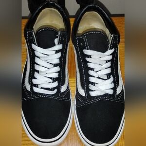 Vans Unisex Off The Wall 721356 Black Casual Shoes Sneakers Size M 6.5 W 8